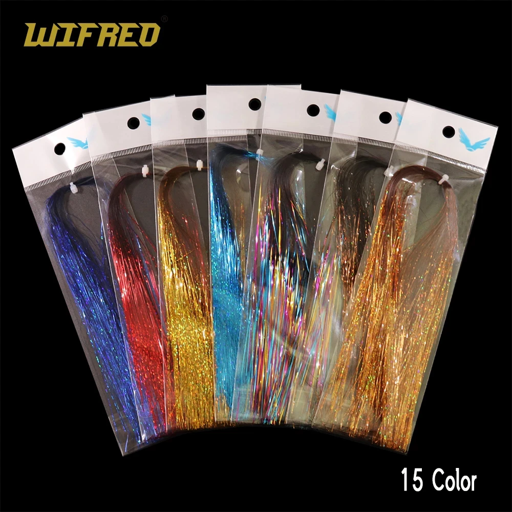 Matériau De Montage De Mouches Flashabou Luminous – 4 Packs 0.7mm – Tigofly