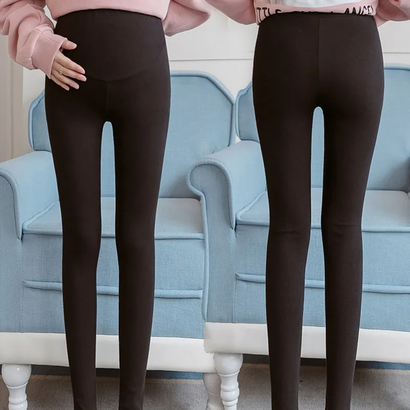 Pregnant Women Bottoming Pants Maternity High Waist Tights Pants Women Comfortable Breathable Elastic Leggings Summer