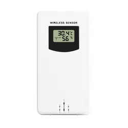 Wireless Digital Temperature and Humidity Sensor (White)