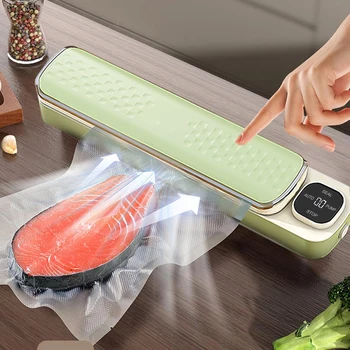 3-in-1 Food Vacuum Sealer Machine with 20 Vacuum Bags for Freshness & Storage Household Kitchen Food Storage Packaging Seal Tool 1