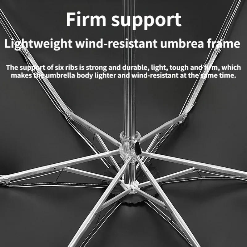 Mini umbrella Folding umbrella Mini sun umbrella Sun umbrella Solid color sun umbrella folding UV protection pocket parasol