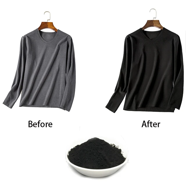 Black Color Paint Clothes, Dye Cotton Clothing