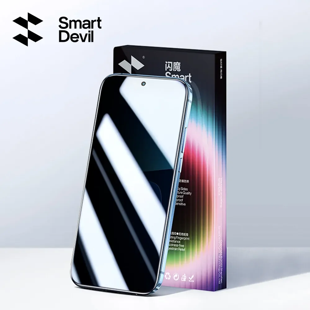 SmartDevil Sichtschutz-Displayschutzfolie für POCO F5 F5 Pro, nicht vollständige Abdeckung aus gehärtetem Glas für Redmi K60Pro K60 Note 12, Sichtschutzfolie