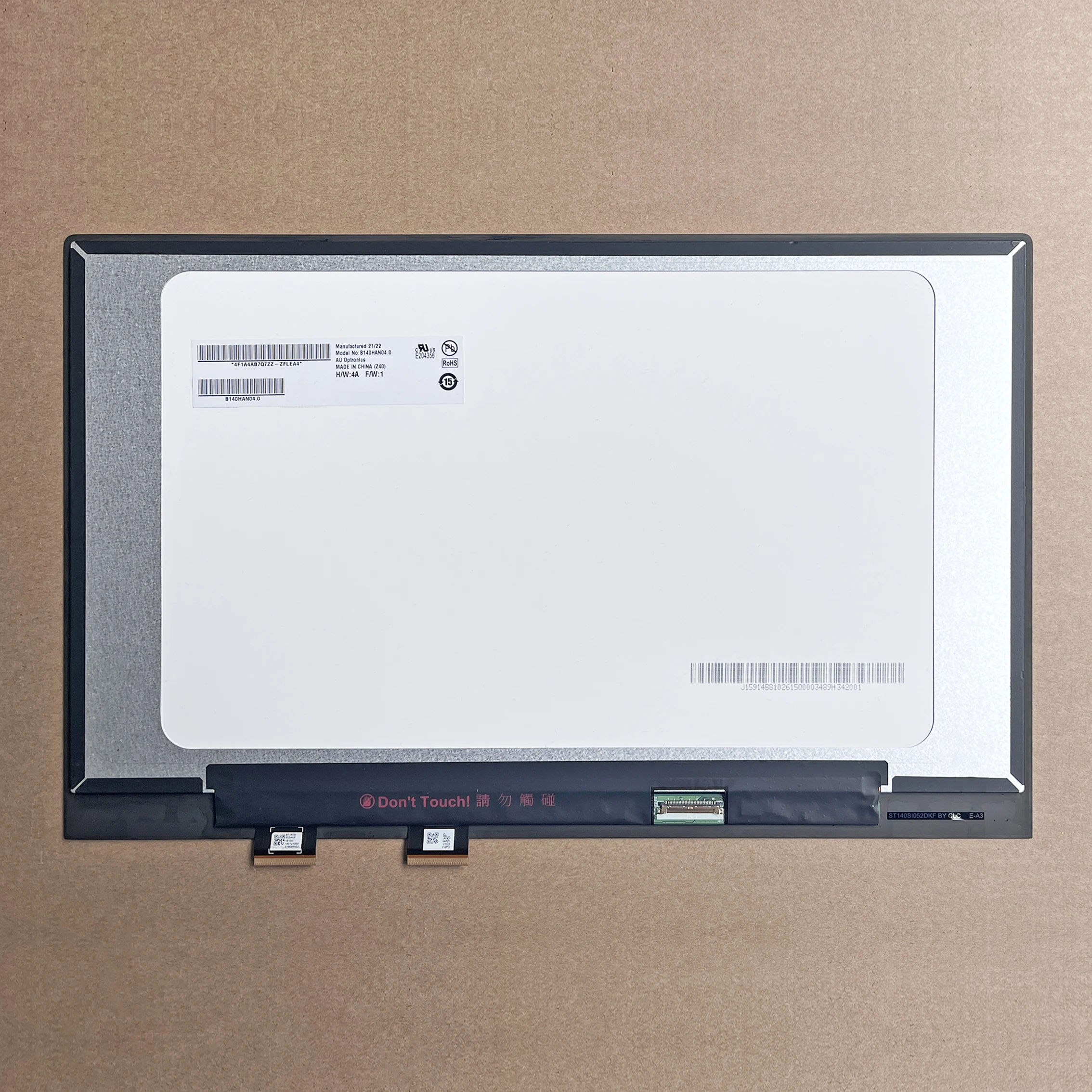 Asus VivoBook TP412 TP412F TP412FA TP412UA TP412U 시리즈 LCD 디스플레이 터치 스크린 디지타이저 어셈블리(베젤 포함) 새 스크린