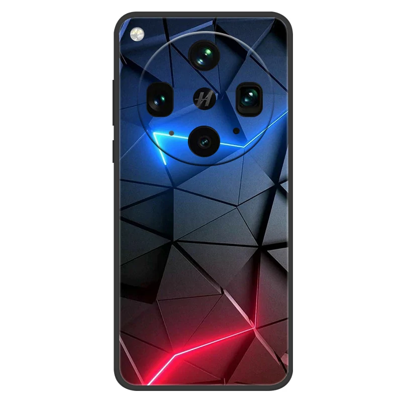Charming Painted Silicone Shockproof Back Cover Case