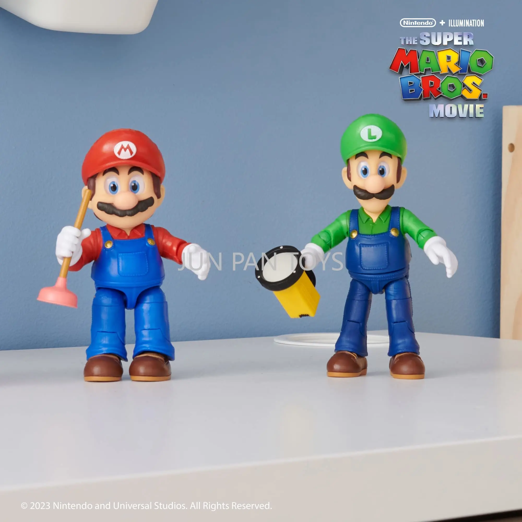 Figuras de acción originales de la película Super Mario Bros serie