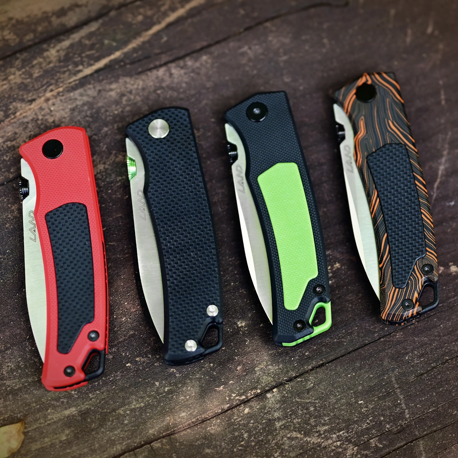 LAND 841/842 VG10 Blade Pocket Folding Knife Outdoor Wilderness Survival Camping Hunting Travel Tactical Knife EDC Mini Knife 4