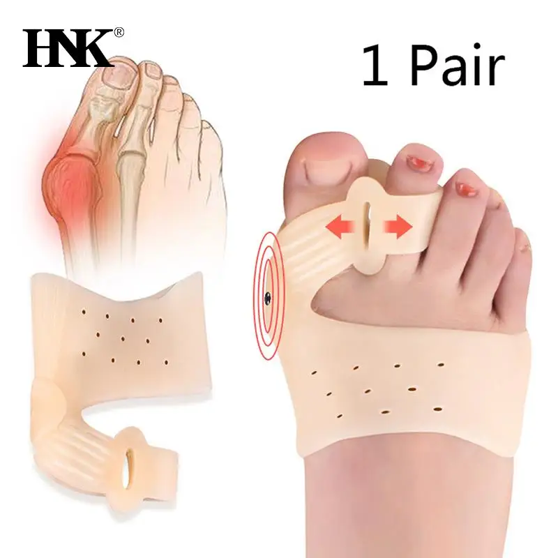 Silicone Bunion Corrector Toe Separator for Hallux Valgus