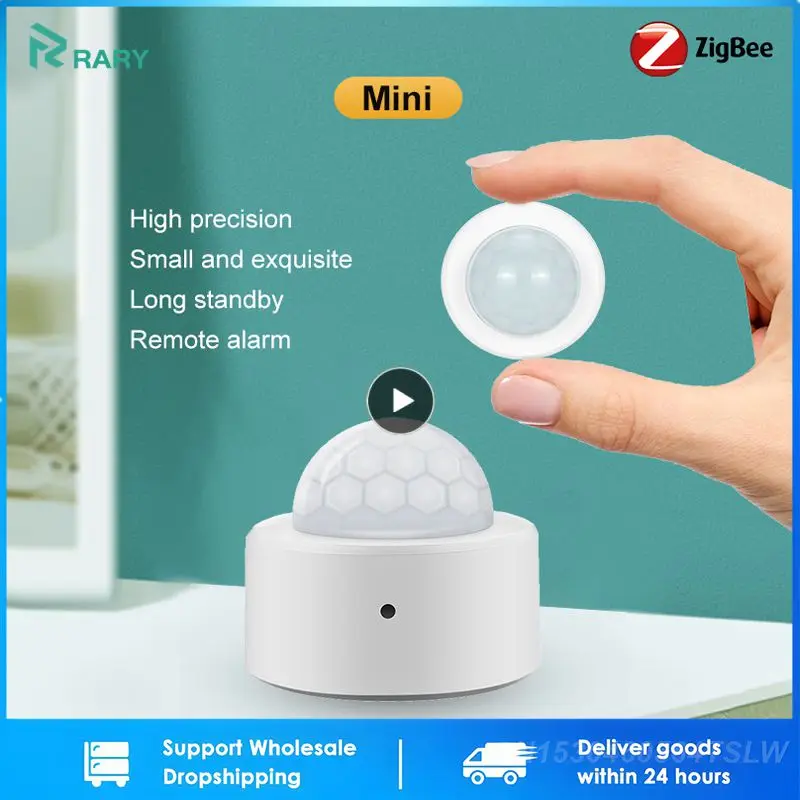 

Датчик движения Zigbee для умного дома, инфракрасный датчик охранной сигнализации с дистанционным управлением через приложение Alexa, 1-5 шт.