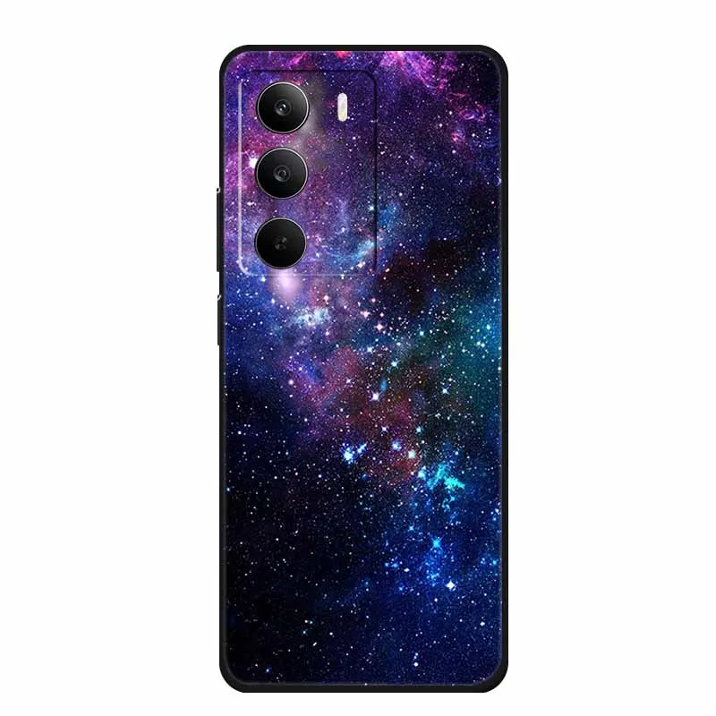 Fashion Black Silicone Soft Phone Case - Protective Back Cover