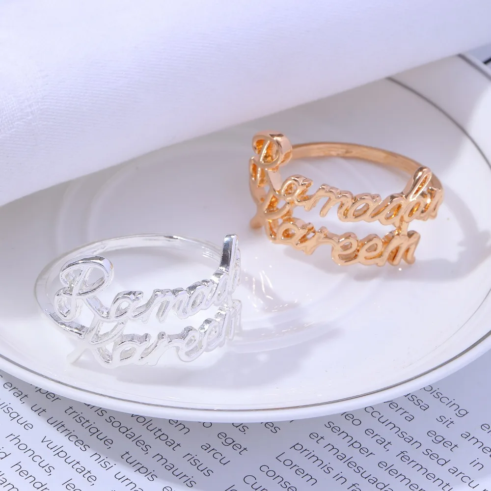 

4Pcs Ramadan Kareem Letter Pattern Ramadan Kareem Napkin Rings Silver Gold Table Decoration Napkin Holder Zinc Alloy