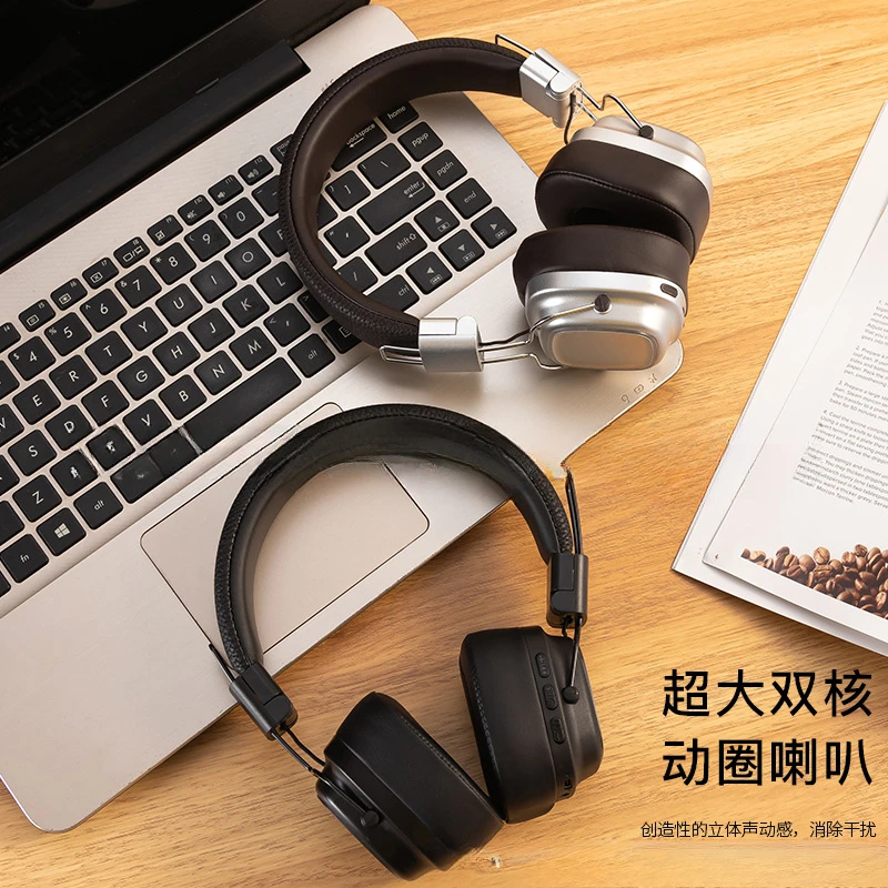 New retro Bluetooth headset wireless subwoofer gaming sports headset