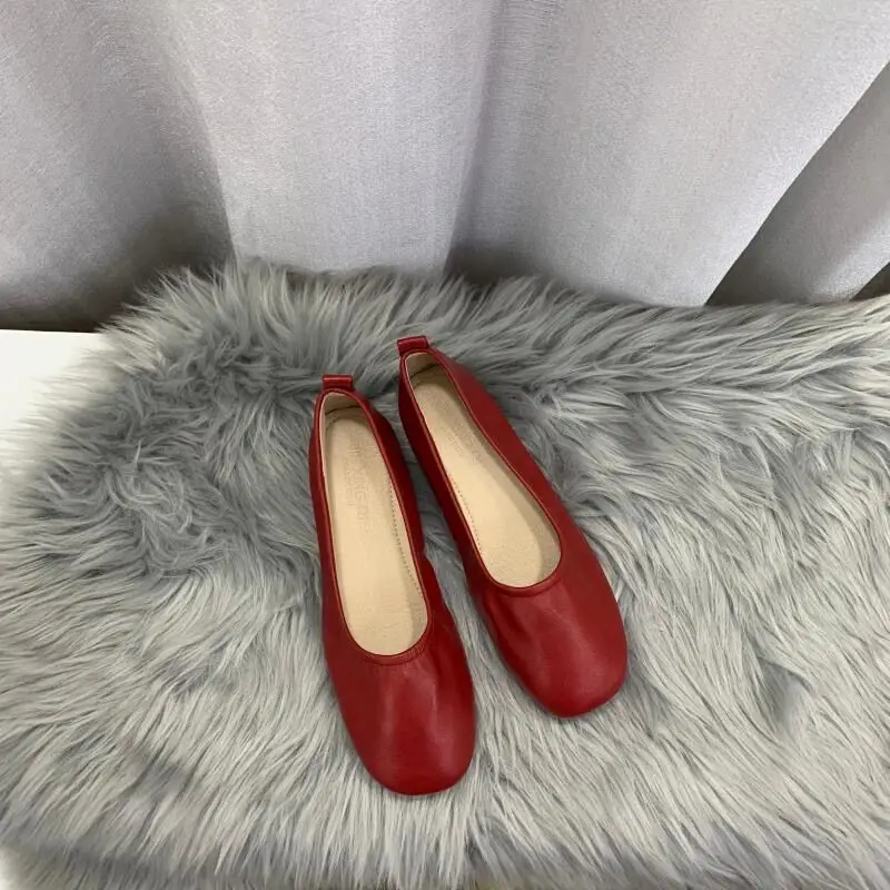 Fashionable Flat Bottom French Small Red Ballet Shoes 2023 New Spring and Autumn Casual Women's Shoes with Shallow Mouth 5
