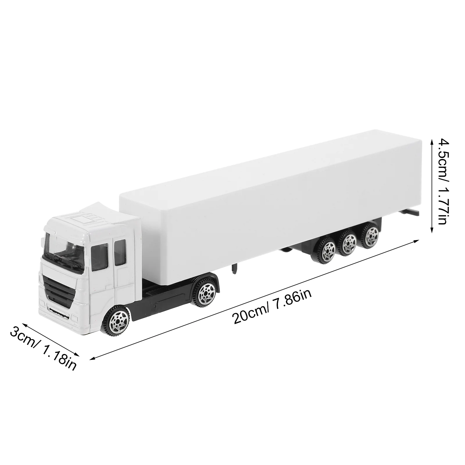 Transport Vehicle Model Truck Toy Toddler Toys Mini Container Child Trailer Car 4