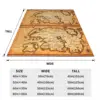 Map Of Tamriel - Elder Scrolls Iv Oblivion Blankets Flannel Super Soft Sofa Throw Blankets For Couch Bedding Throws Bedspread 3