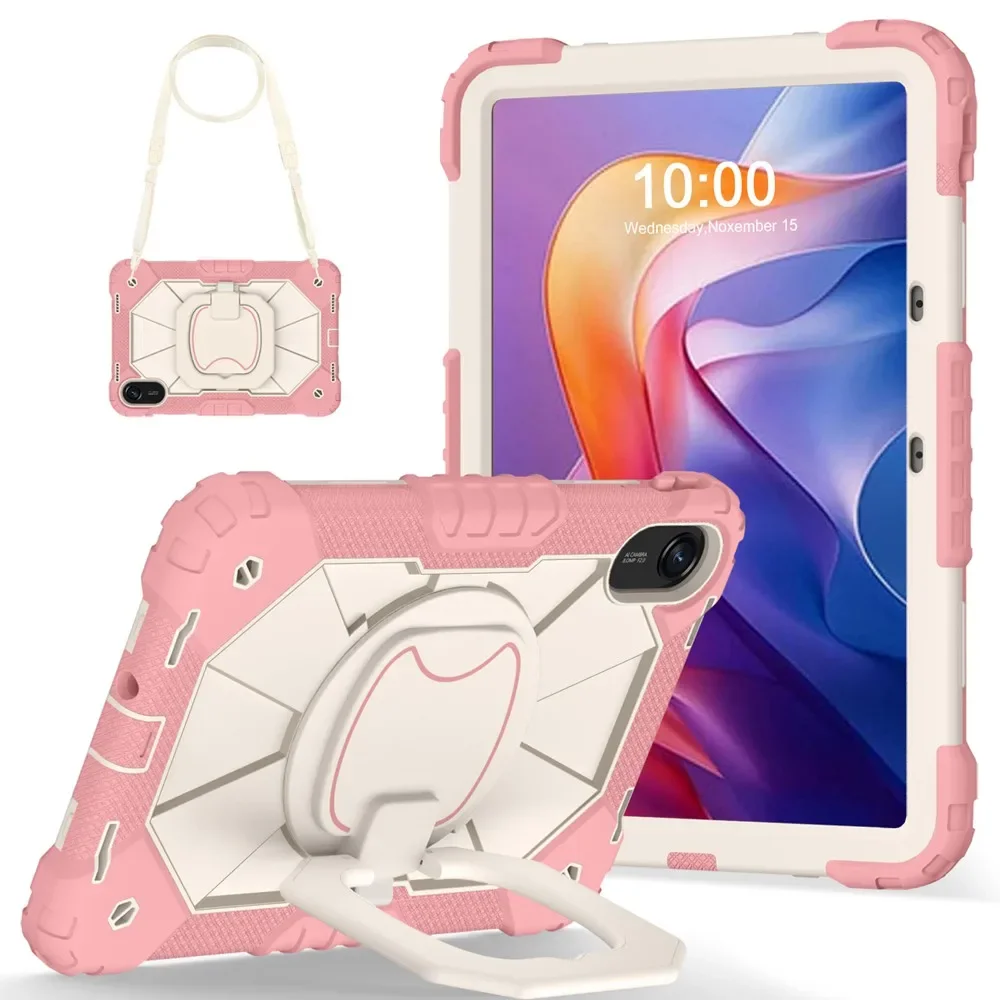 Kids Armor Shockproof Tablet Case with Wristband Cover