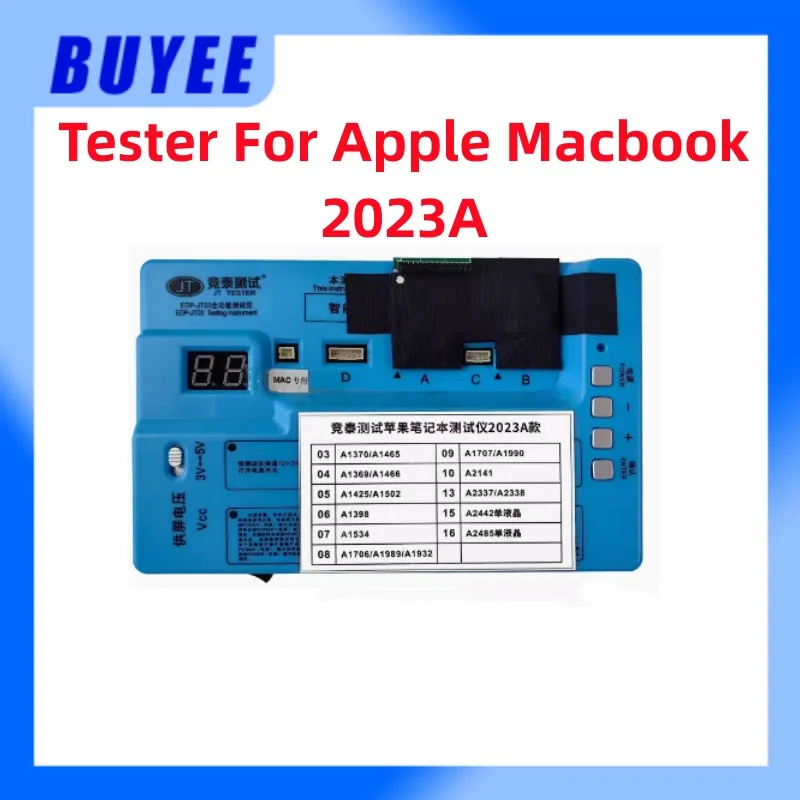 2023a Lcd Tester Voor Apple Macbook A1466 A1425 A1502 A1398 A1534 A1706 A1989 A1932 A1707 A1990 A2141 A2337 A2338 A2442 A2485