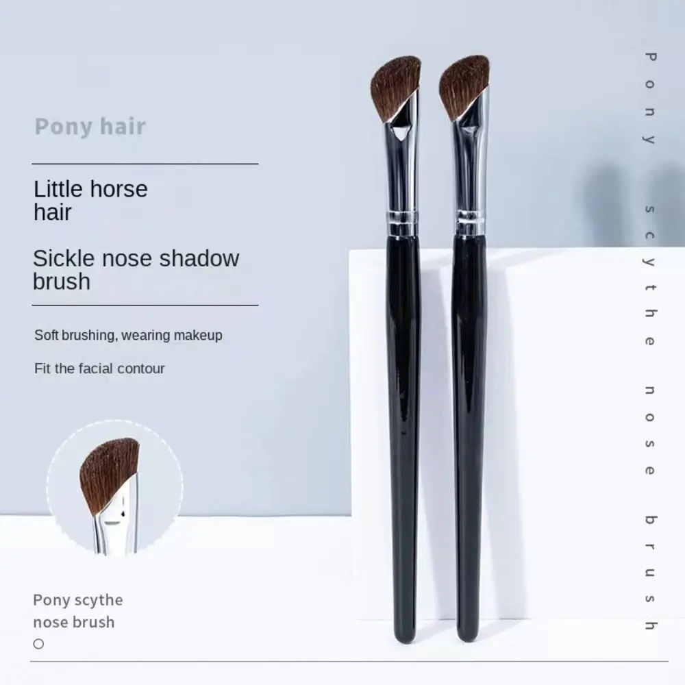 Tool Women Foundation Concealer Brush Slanted Brush Sickle Makeup Brushes Face Bronzer Nose Shadow Brush Angled Contour Brush