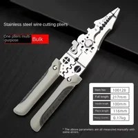 Multi Functional Electrician Pliers For Wire Splitting And Stripping Specialized For Electricians 6
