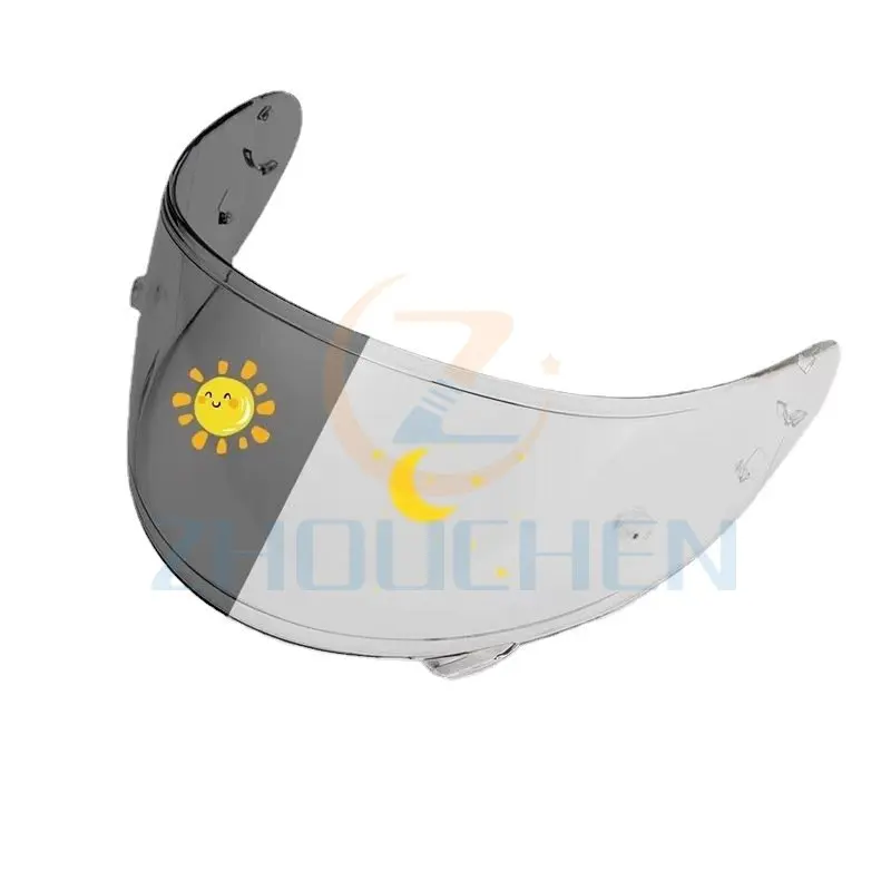 Motorcycle Photochromic Lenses Helmet Shield Lens for AGV K1 K3SV K5