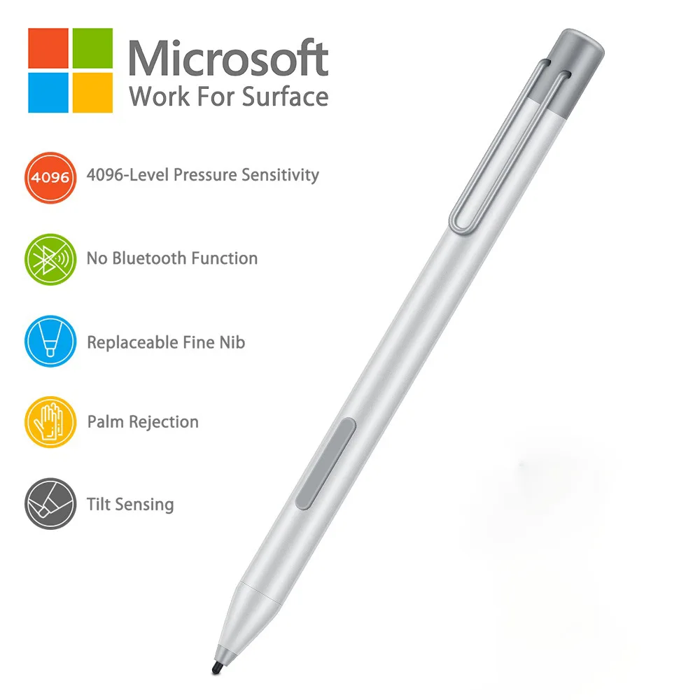 Penna Stilo Attiva Per Hp Envy Pavilion Spectre X360 Microsoft Surface Pro X 9 8 7 6 Laptop Book 4 3 2 1 Go 3 2 1 Matita Da Disegno
