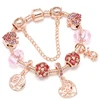 95935-ce920c.jpg BAOPON-Bracelets à breloques coeur d'amour pour femme, perles Marano bricolage, bracelet fin, bijoux de mariage pour femme, amoureux, 2024
