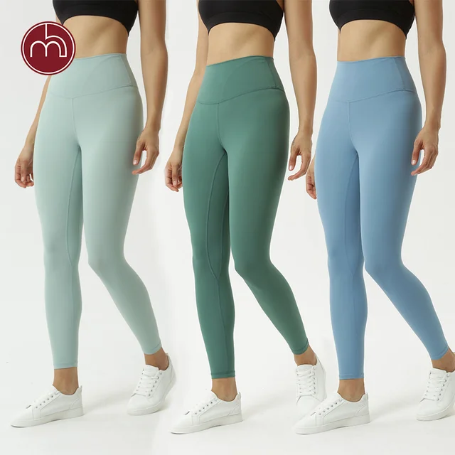New ladies thread fabric yoga pants outdoor sports fitness fitness leggings  high waist stretch gym running leggings yoga pants - AliExpress