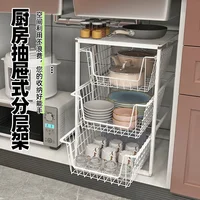Drawer Storage Rack Kitchen Cabinet Organizer Plate Bowl Separator Tiered Dish For Plates Bowls Utensils Solution 1