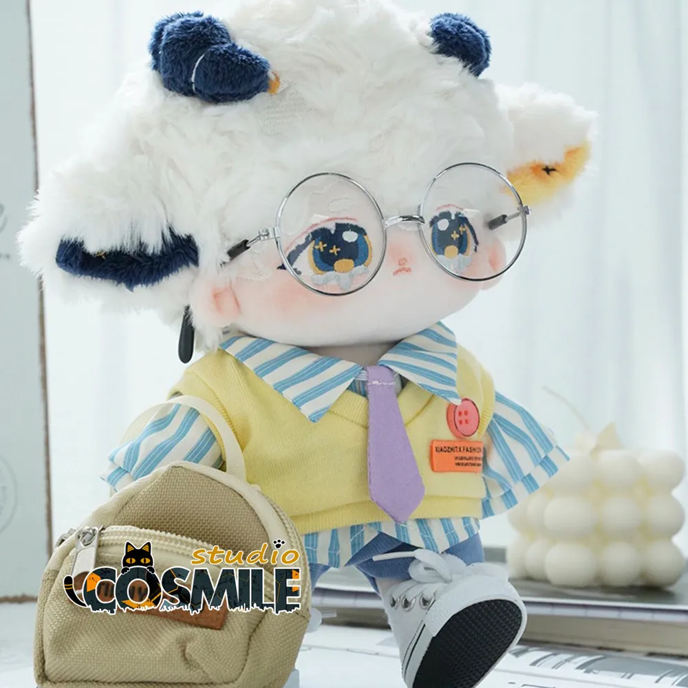 

No attributes Sheep Monster Oni Yokai Unique Stuffed Plushie Plush 20cm Doll Body Toy for Dress up GL Sa