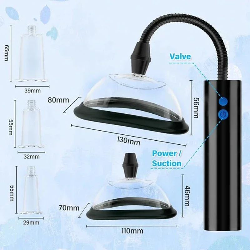 Electric Pussy Pump Vagina Enlargement Extend Pump Pussy Trainer Women Masturbators Cup Sex Toys for Women Adult Toys