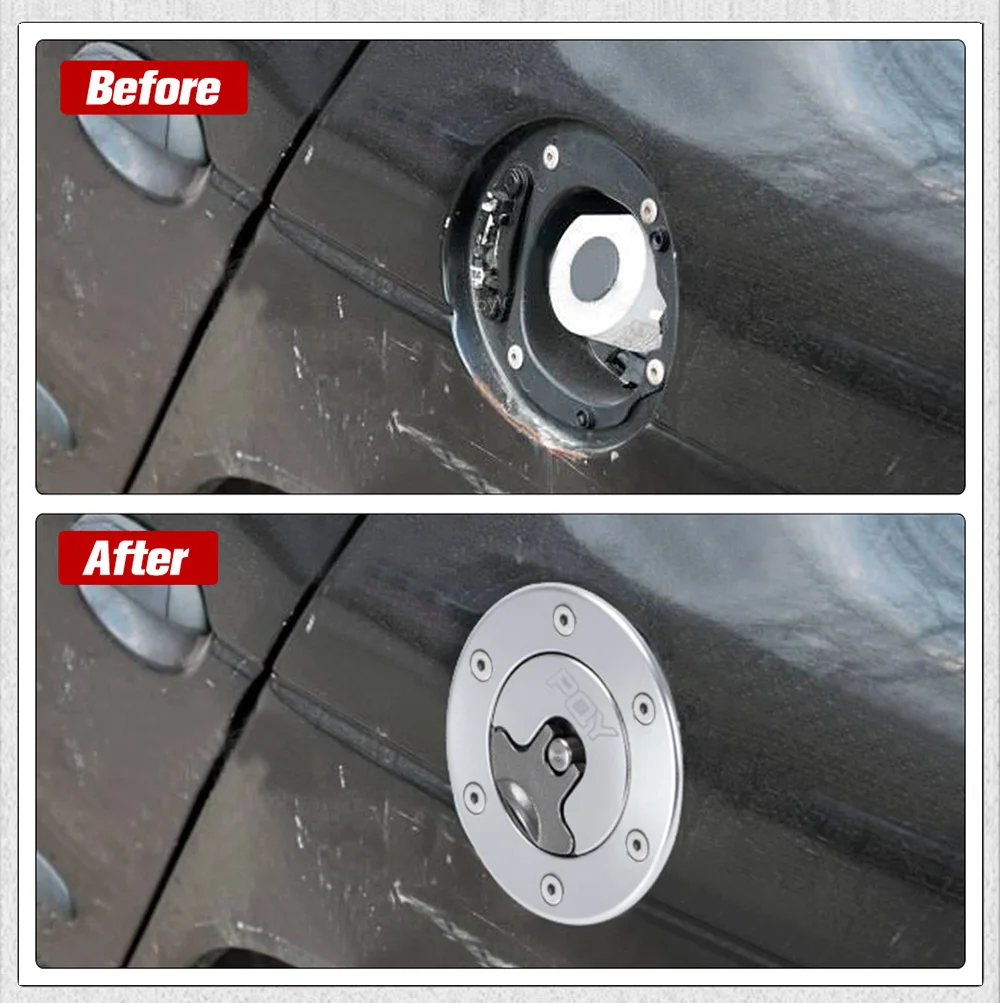 Pqy-neue Aluminium-Billet-Brennstoffzelle/Kraftstoff-Überspannung behälter deckel Unterputz 6 Bolzen Oberflächen oxidations öffnung ID 35,5mm PQY-SLYXG01 – Detail 5