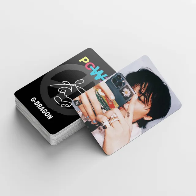 Kpop 92Pcs/set Bigbang G-DRAGON LOMO Cards Mini Stickers