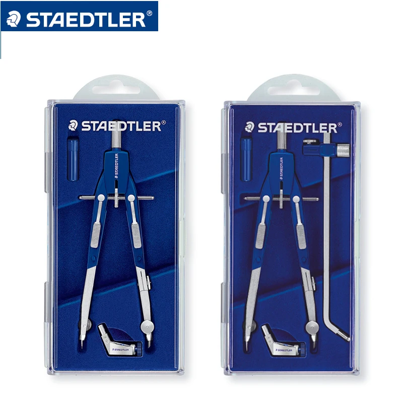 1 pc STAEDTLER 552 01 02 정밀 드로잉 금속 연필 나침반 전문 제도 도구 사무실 학생 용품