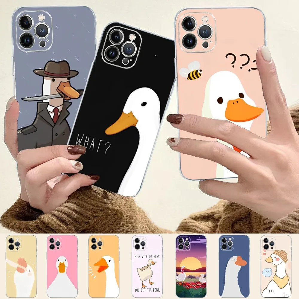 Custodia Per Telefono G-Go-Ose-Game Per Iphone 14 11 12 13 Mini Pro Xs Max Cover 6 7 8 Plus X Xr Se 2020 Funda Shell