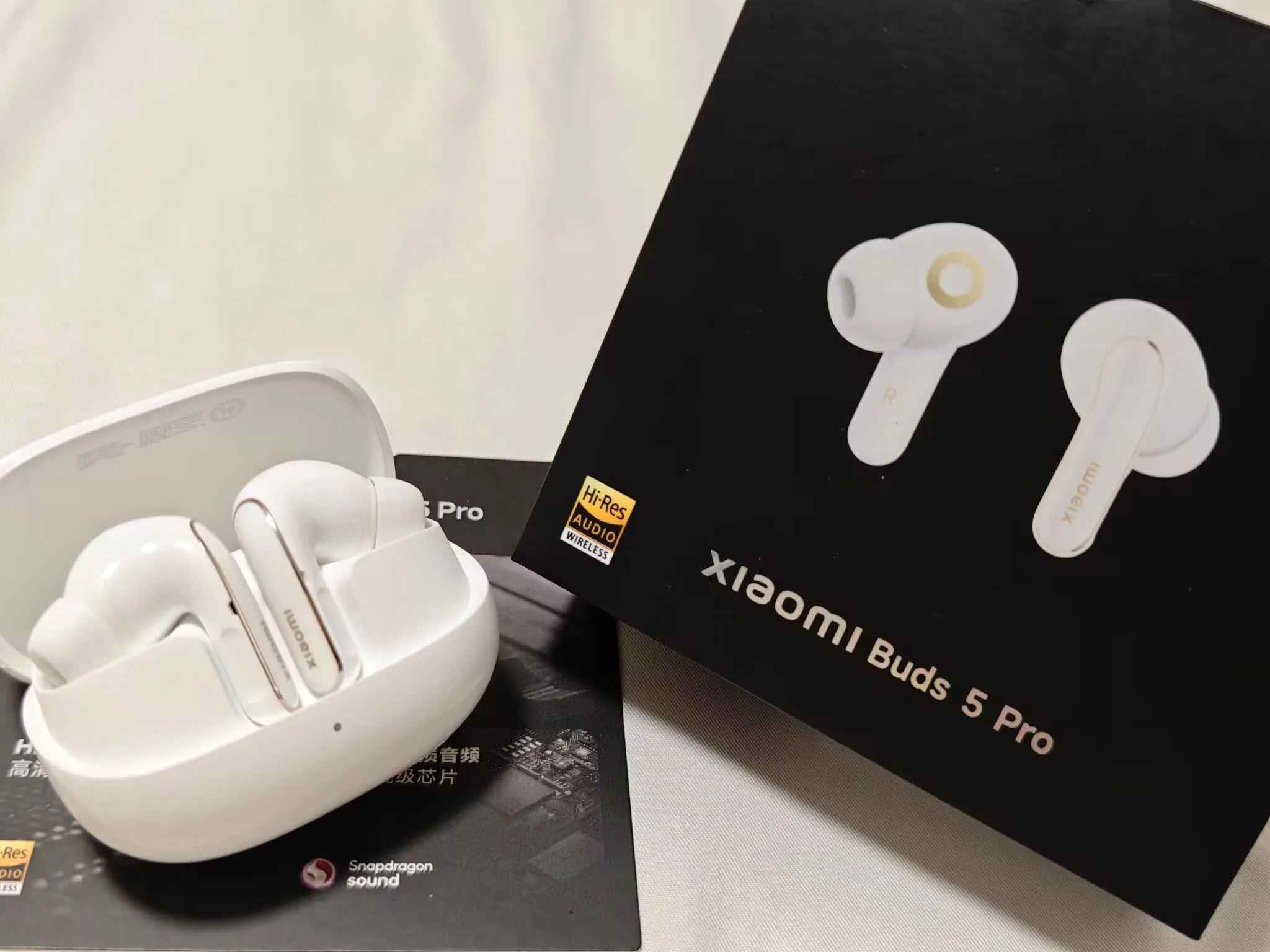 2025 New Xiaomi Buds 5 Pro Earphone TWS AI 55dB 5kHz Active Noise