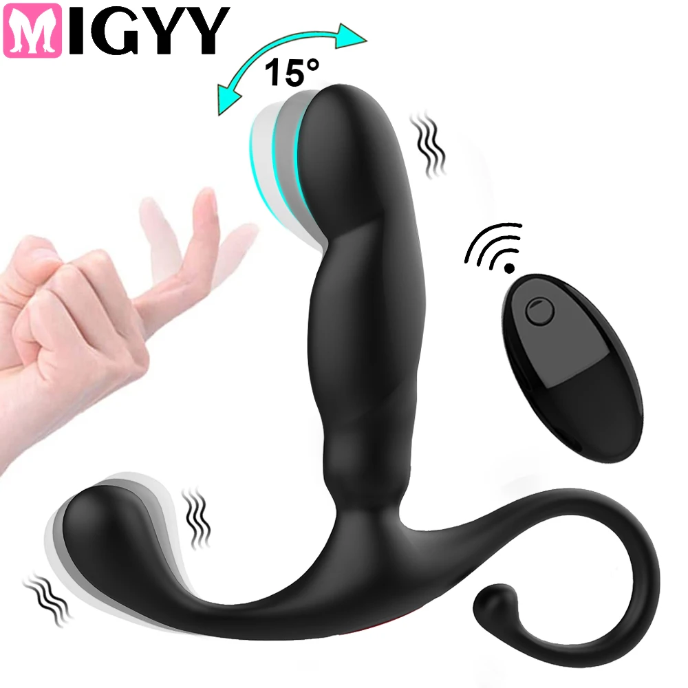 Männliche Prostata-massagegerät Dual Motor Anal Vibratoren Drahtlose Fernbedienung Stimulieren Anus Vibrierender Hintern Erwachsene Sex Spielzeug Für Männer 1