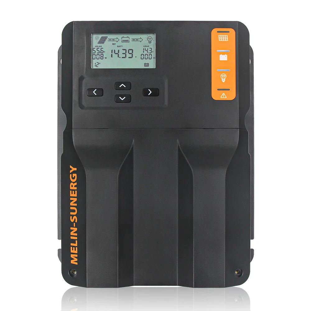 

40A MPPT Solar Charger Controller 12v 24V Auto Battery Solar Regulator with Built in Bluetooth Solar Panel for Max 150VDC Input