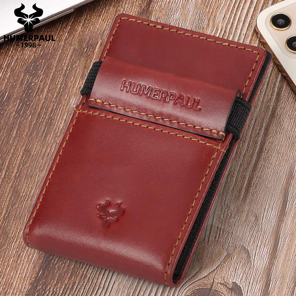 Slim and Lightweight Men's Multi-Card ID Holder