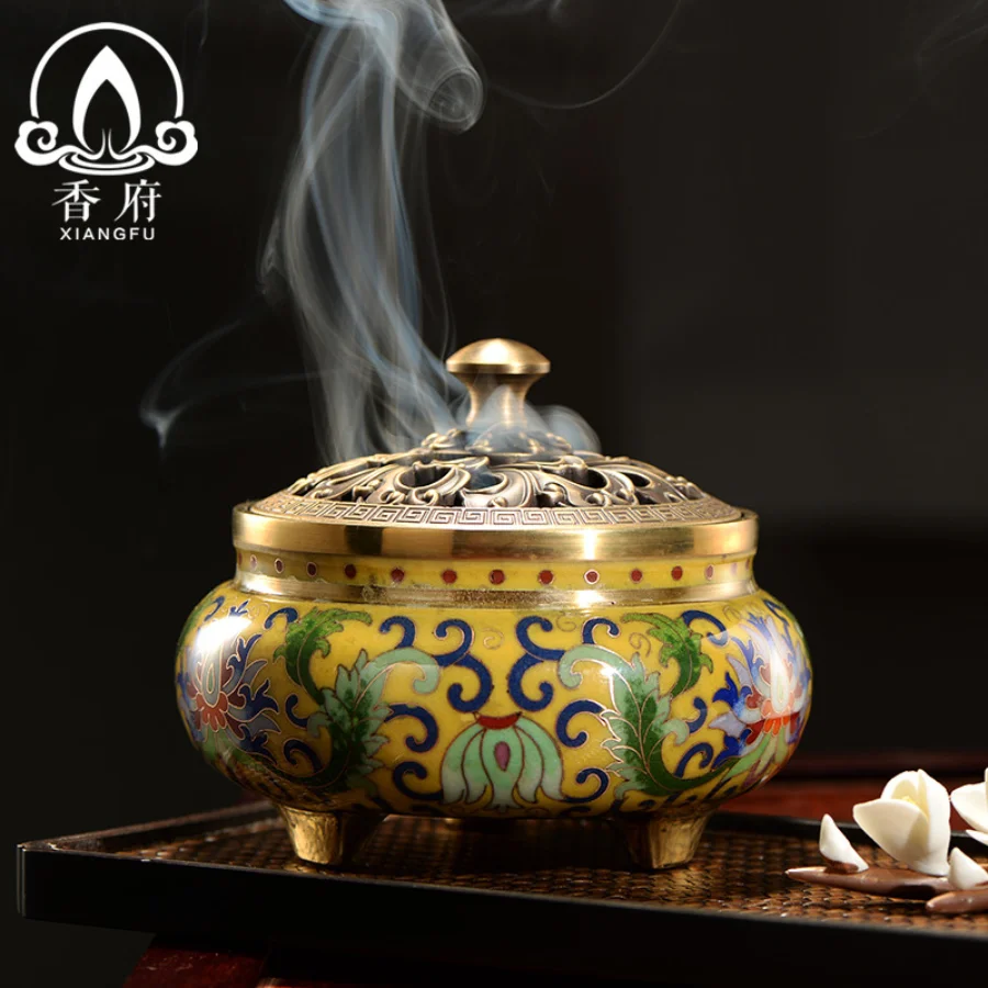 

Modern Handmade Incense Holder for Smoke Luxury Indian Incense Holder Japan Gold Trendy Quemador De Incienso Ramadan Decoration