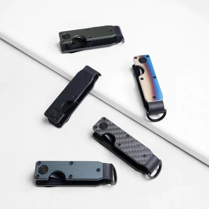 Key Organizer - Compact Metal Key Bag Minimalist Innovative Key Fob Smart Key Fob Holds 2-6 Keys