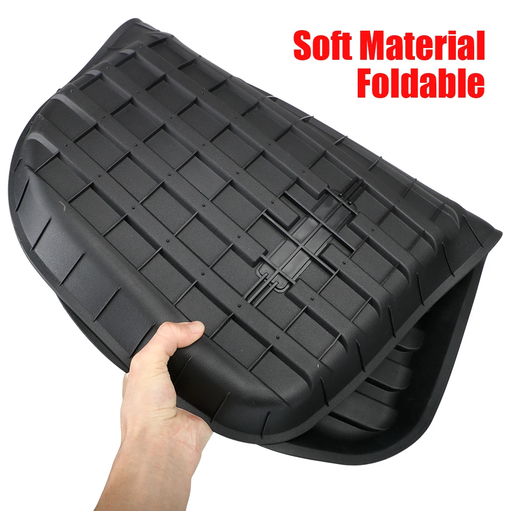 1pc Car Pet Mat, Waterproof And Dirty Resistant Trunk Mat, Comes With Small  Pocket, Adjustable Rear Tail Box Car Box Mat