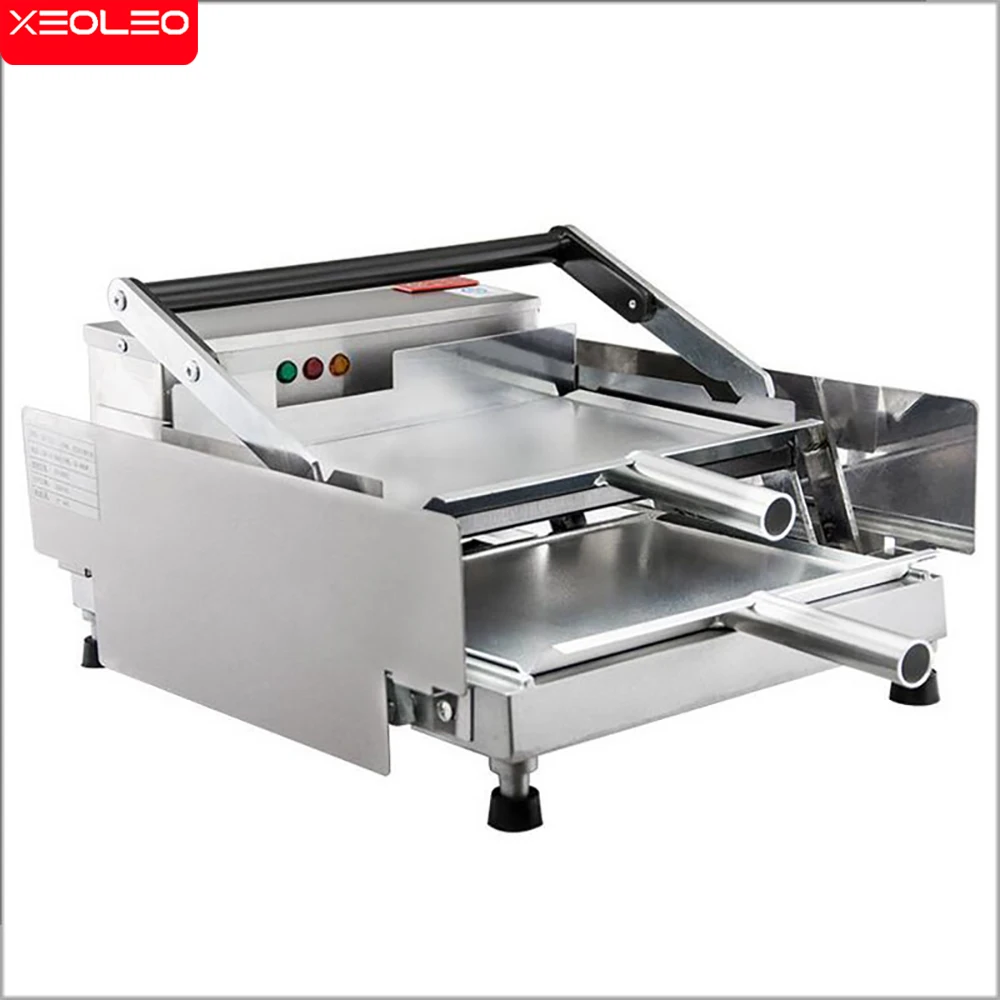 XEOLEO Baking Machine Hamburger Making Food Processor Oven Non-stick Commercial Stainless Steel Burger Maker Home Appliance