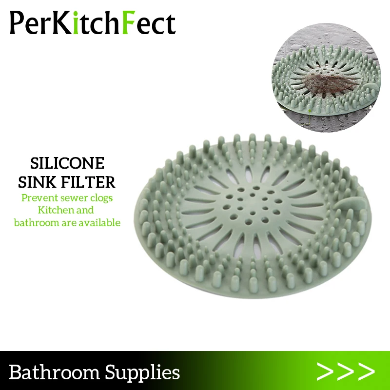 Fellibay Hair Catcher silicone Sink filtro scarico a pavimento capelli stopper 