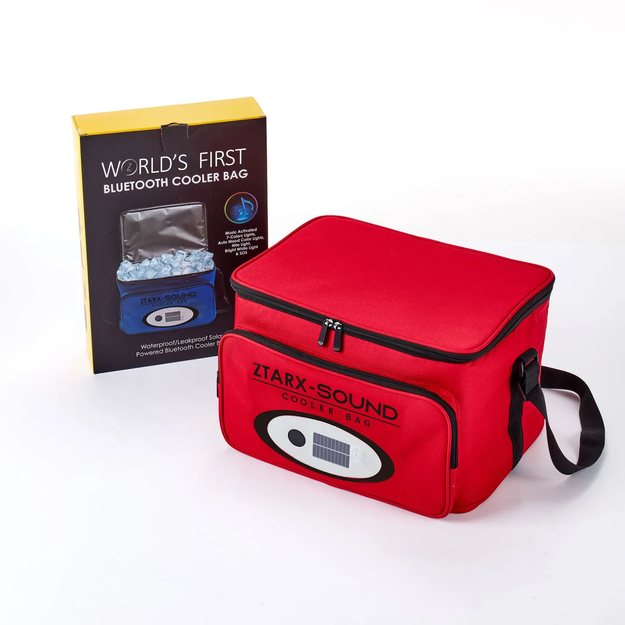 

Outdoor Picnic Bag, Solar Powered Charging, Fresh Keeping Ice Pack, Ice Pack, Led Bluetooth Sound, Shoulder Picnic Ice Pack
