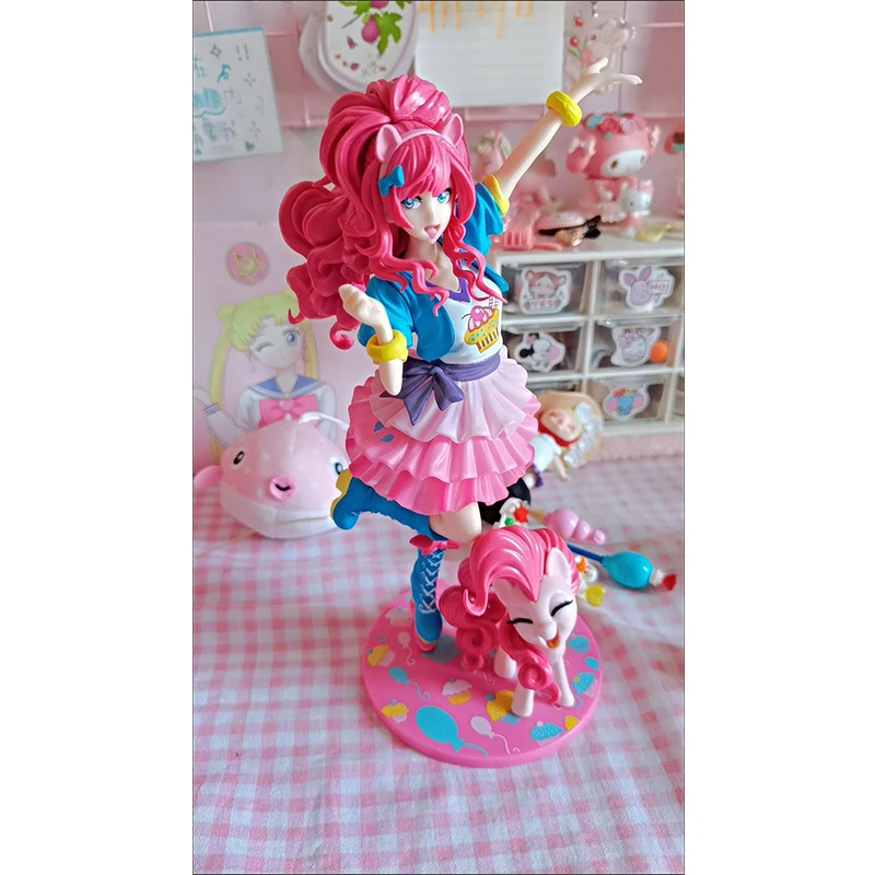 

Hatsune Miku Figure My little Pony Bishoujo Pinkie Pie Fluttershy 1/7 Anime 22cm PVC Action Figure Toy Collection Modle Doll