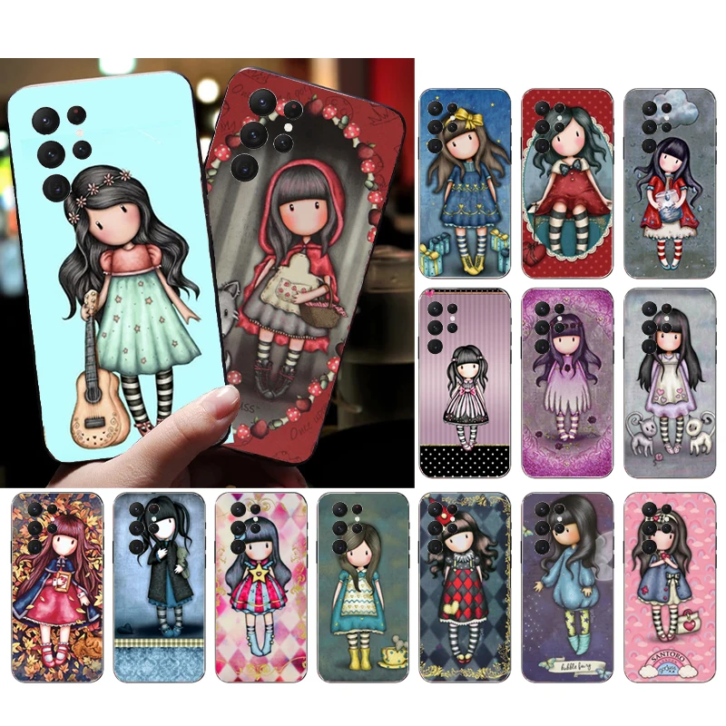 

Cartoon Girl-Gorjuss Phone Case For Samsung S23 S22 S21 S20 Ultra S20 S22 S21 S10E S21 S20 FE S10 Plus