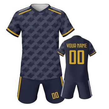 Custom Kids Soccer Jersey Set for Boys Girls Youth Team Soccer Training Uniform with Personalized Name Number Soccer Fans Gift 1