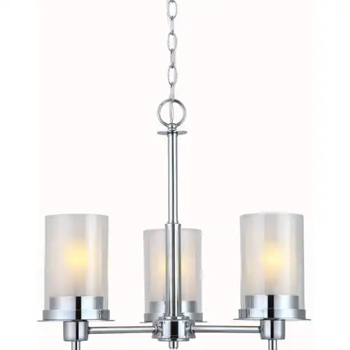 

Kitchen Island LightHardware House Avalon 3-Light Chandelier - Finish: Chrome
