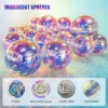 Black Color Inflatable Mirror Ball Giant Hanging Inflatable Mirror Balloon Airtight 0.5m-3m Sealed Colorful Sphere 6