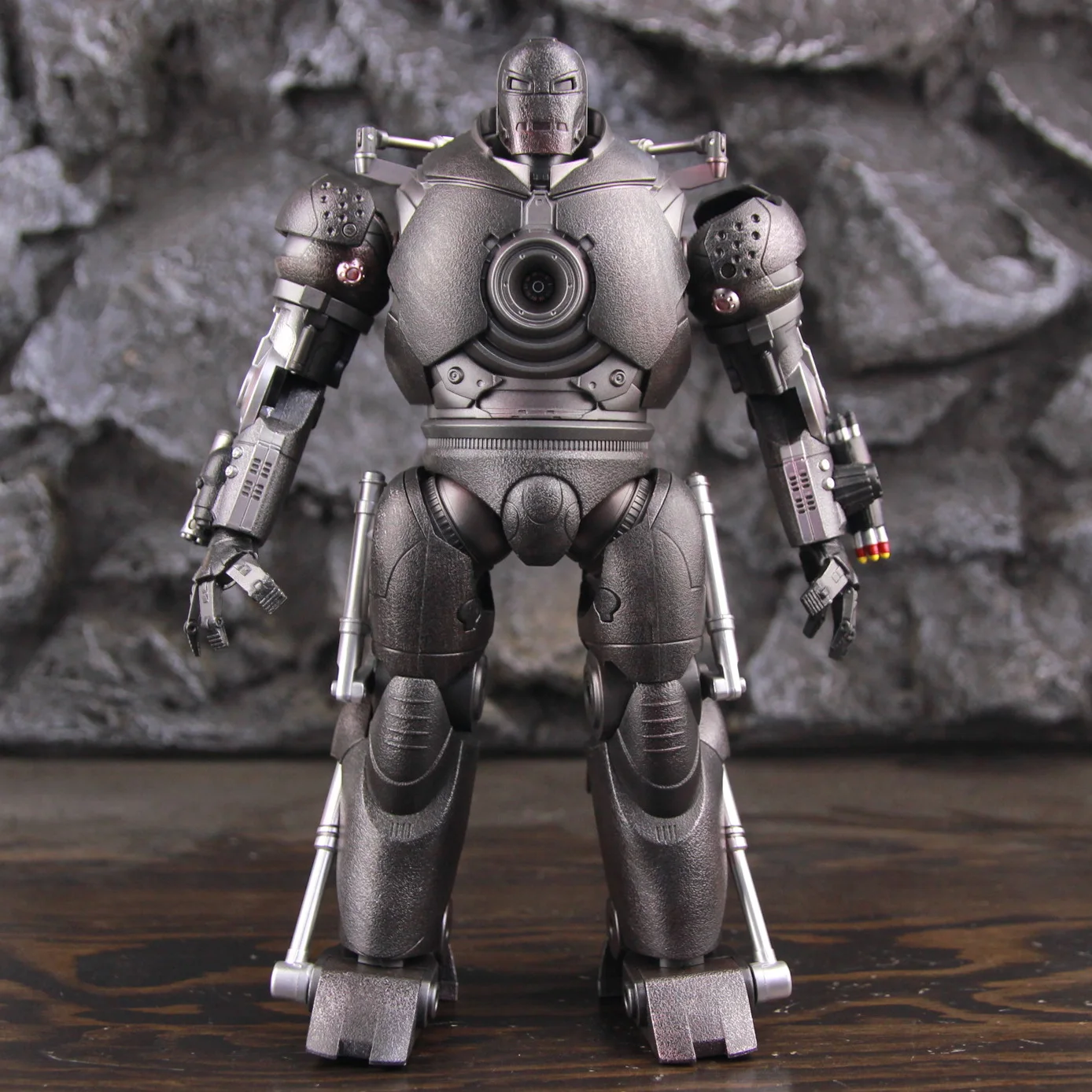ZD Toys Marvel LED Light Classic Iron Man Iron Monger 8